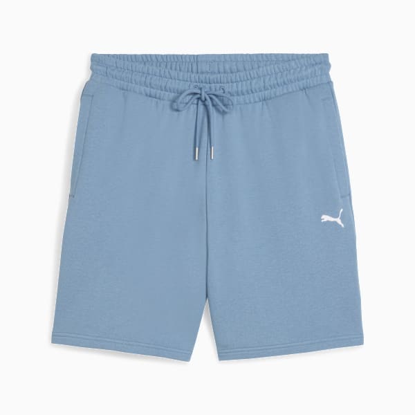 WARDROBE ESSENTIALS Men's Relaxed 7" Shorts, Cool Blue, extralarge
